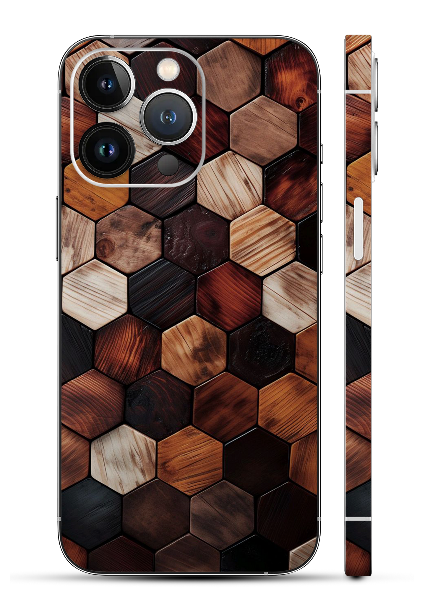 Wooden Wall Mobile Skin