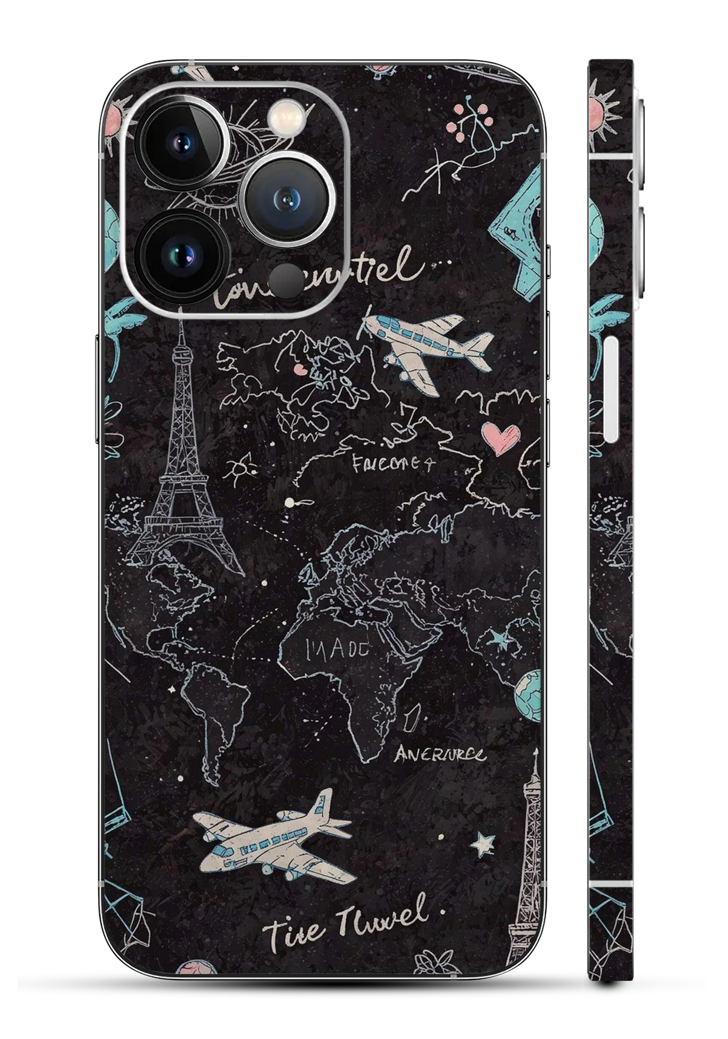 World Map Mobile Skin