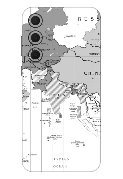 India Map Mobile (Transperent Skin)