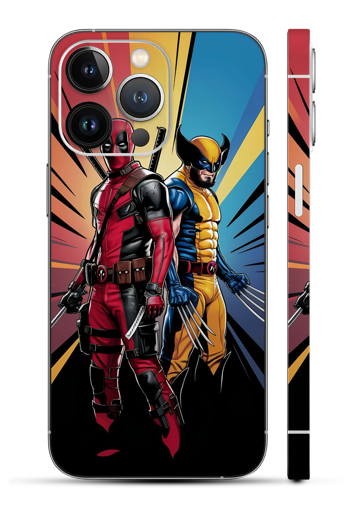 Dead Pool vs Wolverine Mobile Skin