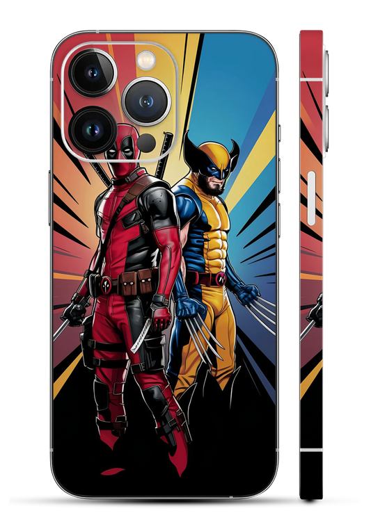 Dead Pool vs Wolverine Mobile Skin