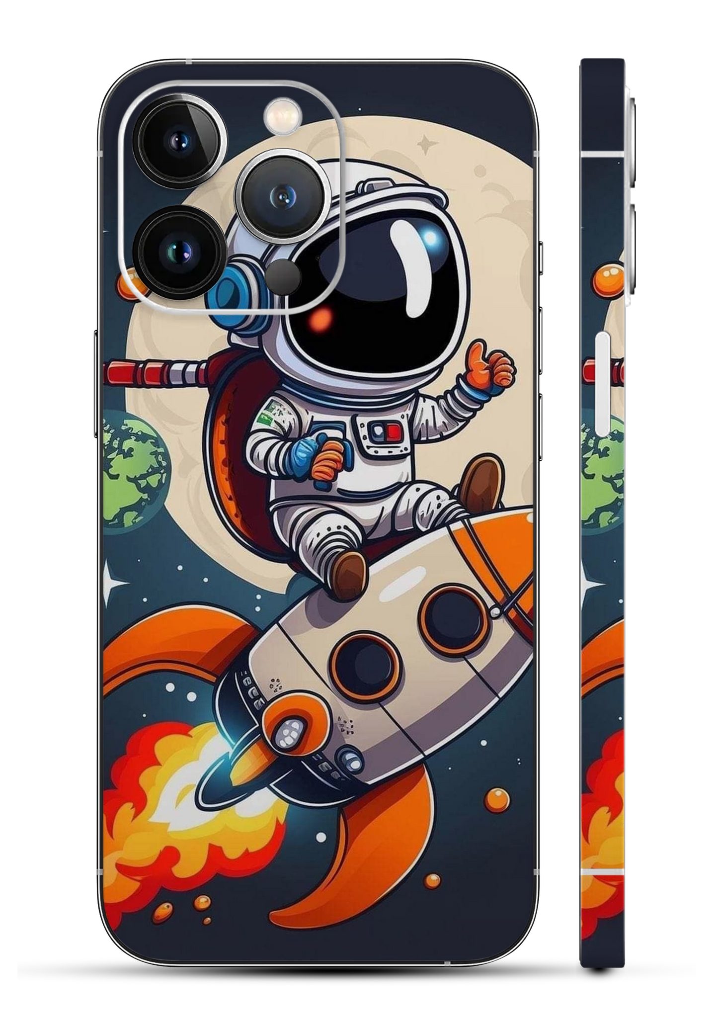 Astronaut Mobile Skin