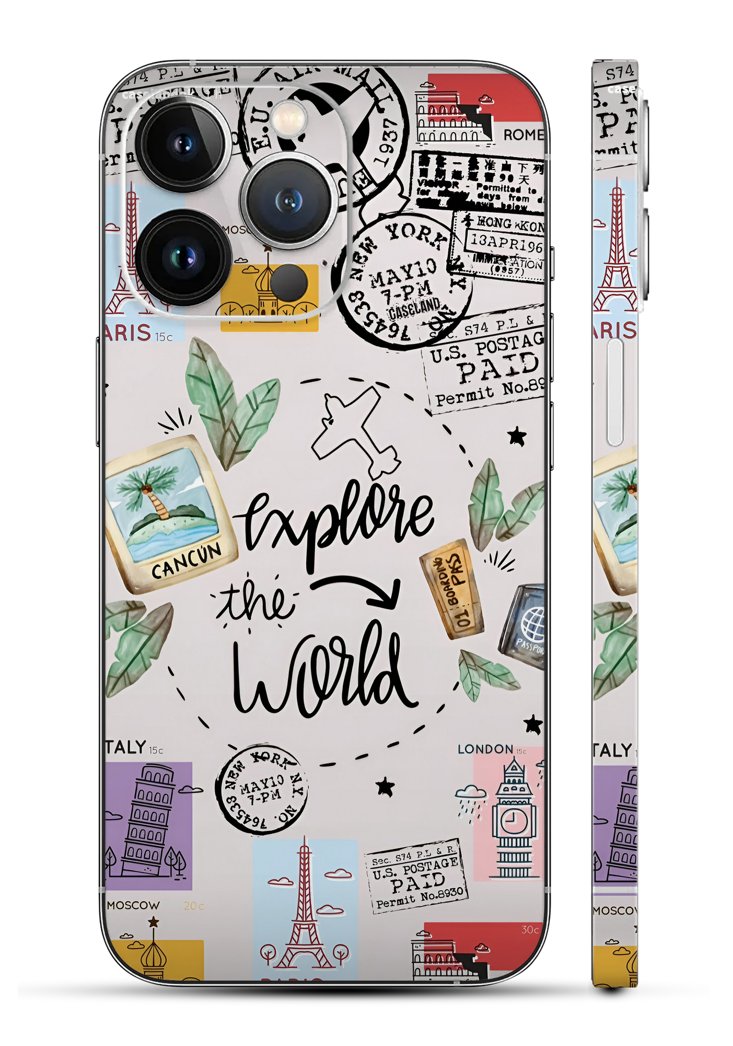Explore the World Mobile Skin
