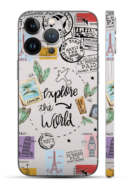 Explore the World Mobile Skin