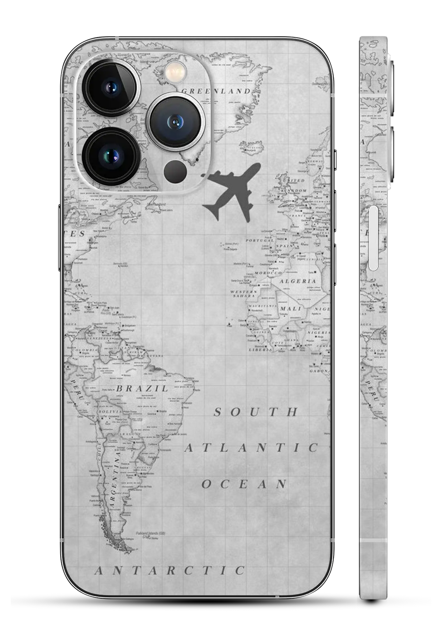 World Map Mobile Skin