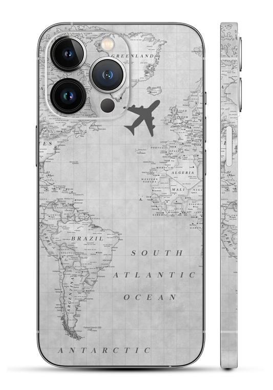 World Map Mobile Skin