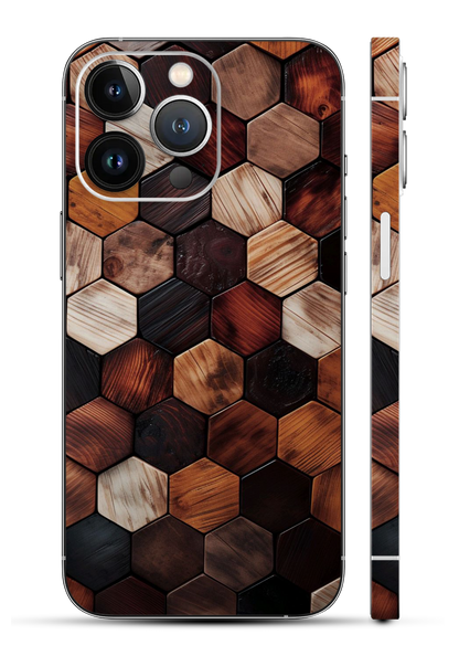 Wooden Wall Mobile Skin