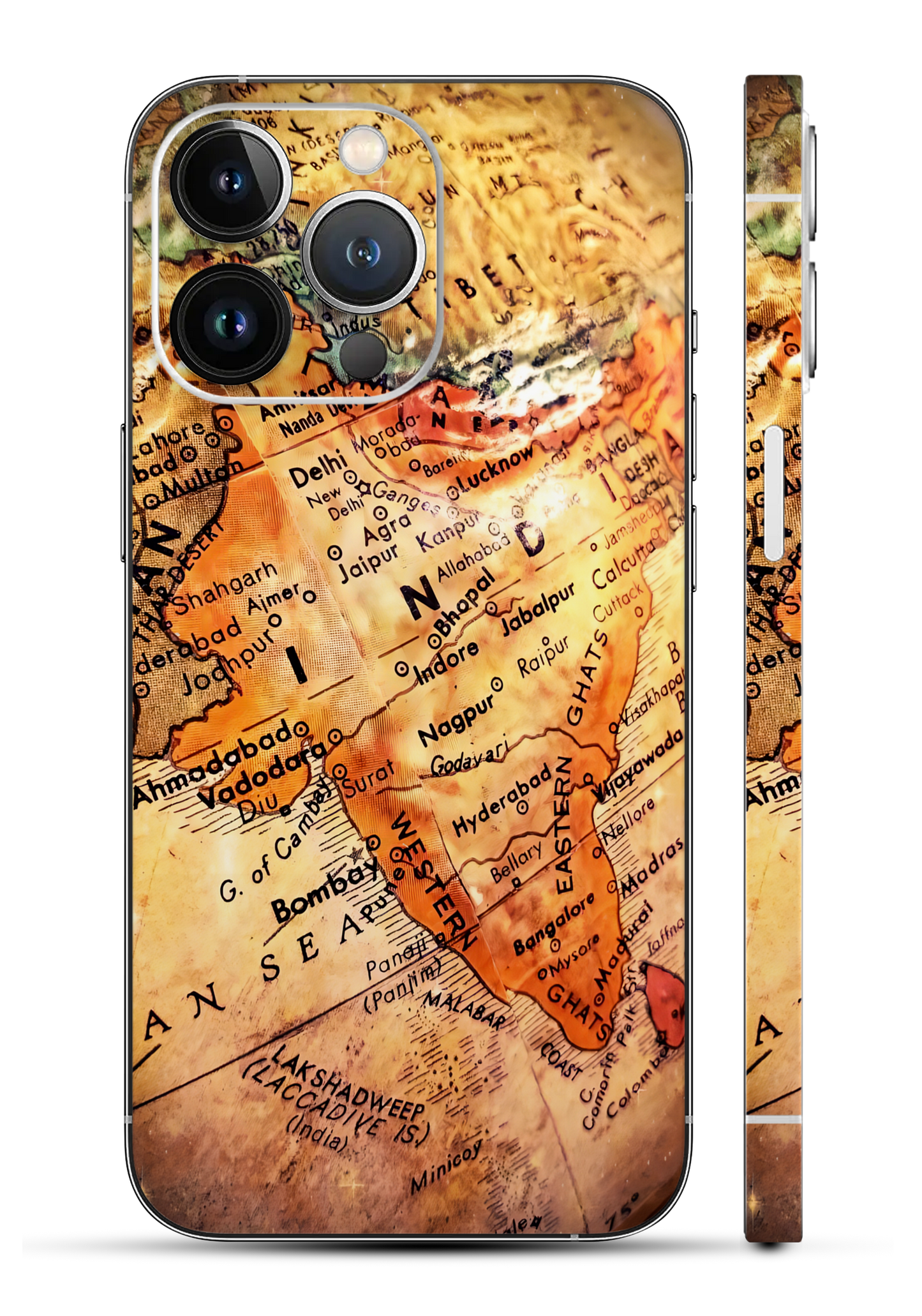 India Map Mobile Skin