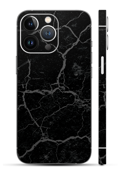 Black Crack Mobile Skin
