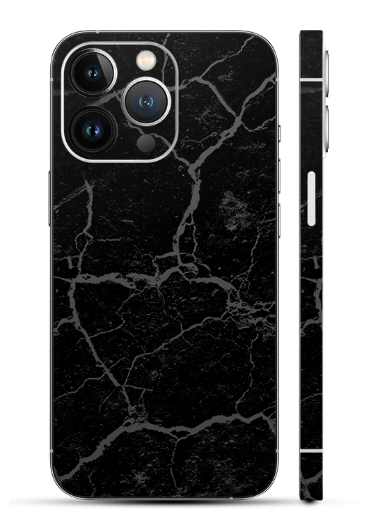 Black Crack Mobile Skin
