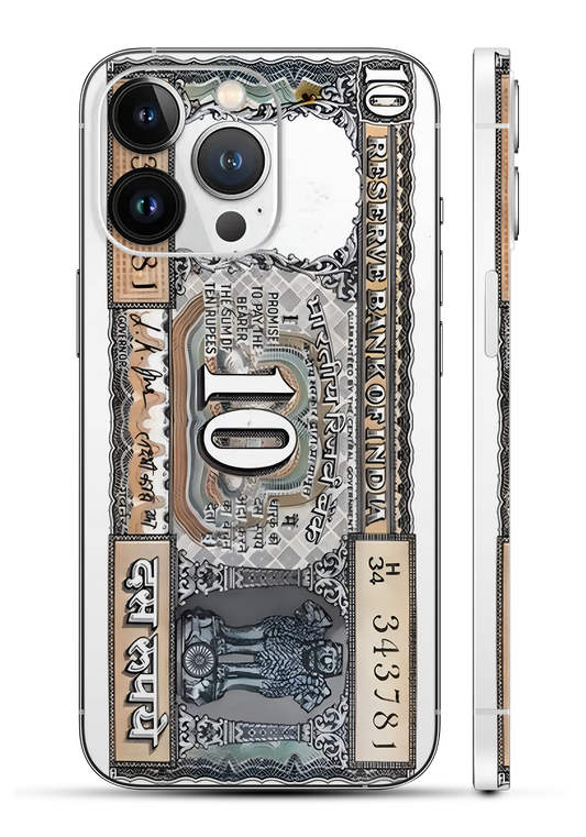 Rs.10 Note Mobile Skin