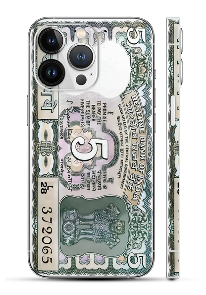Rs.5 Note Mobile Skin