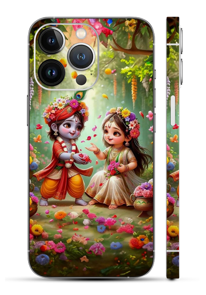 Radha Krishna Mobile 6D Skin