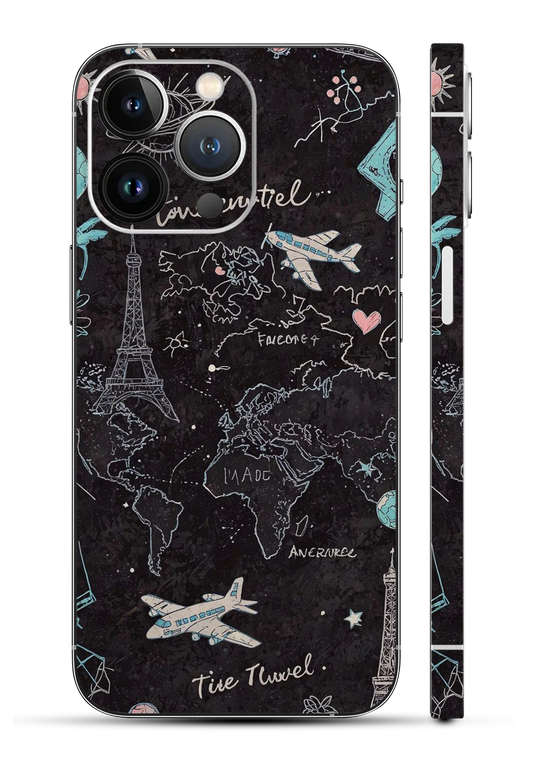 World Map Mobile Skin